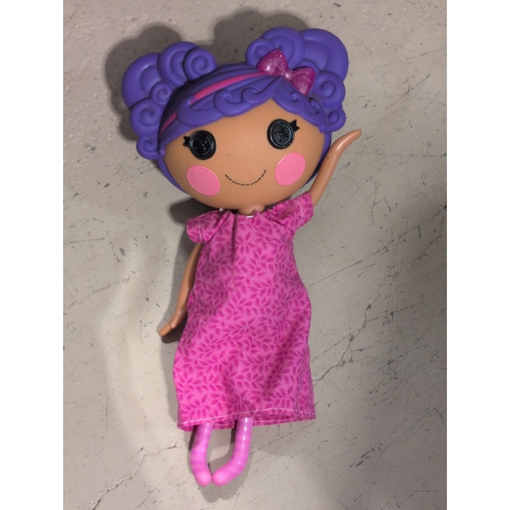 Lalaloopsy Storm E Sky Doll Full Size Pink Purple 12" Pink Dress